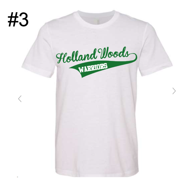 Holland Woods White T-shirt Design 3