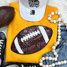 Load image into Gallery viewer, Football Sequins Patch Shirt
