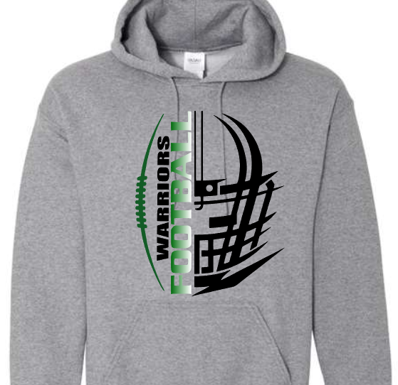 Holland Woods (or any SCHOOL) Football Customizable Shirt Gradient