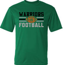 Load image into Gallery viewer, Holland Woods (or any SCHOOL) Football Customizable Shirt Striped Football Number
