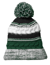 Load image into Gallery viewer, Pom Pom Team Beanie With Patch
