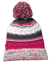 Load image into Gallery viewer, Pom Pom Team Beanie With Patch
