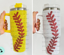 Load image into Gallery viewer, Rhinestone Bling 40 oz Tumblers
