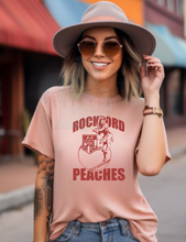 Load image into Gallery viewer, Rockford Peaches Softball Player
