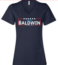 Load image into Gallery viewer, Elect Jorja Baldwin Red White &amp; Blue Slogan
