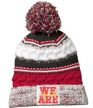 Load image into Gallery viewer, Michigamme Elementary unisex chunky pom beanie
