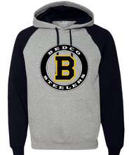 Load image into Gallery viewer, Bedco Steelers Color Blocked Raglan Hoodie
