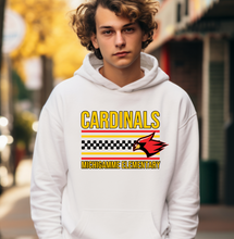 Load image into Gallery viewer, Michigamme Cardinals Checkered Stripes
