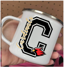 Load image into Gallery viewer, Michigamme Elementary 8 oz Camp Mug
