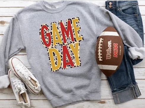 Leopard Game Day Customizable Shirt