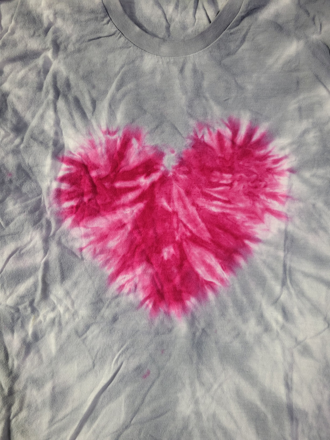 Tie Dye Heart Tee