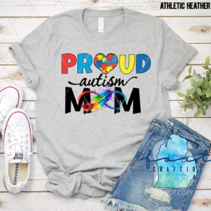 Autism Proud Autism Mom Shirt