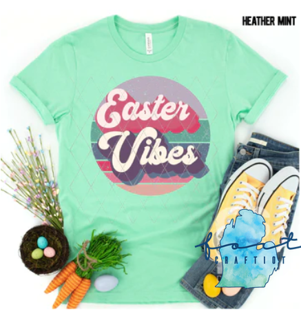 Retro Easter Vibes Shirt