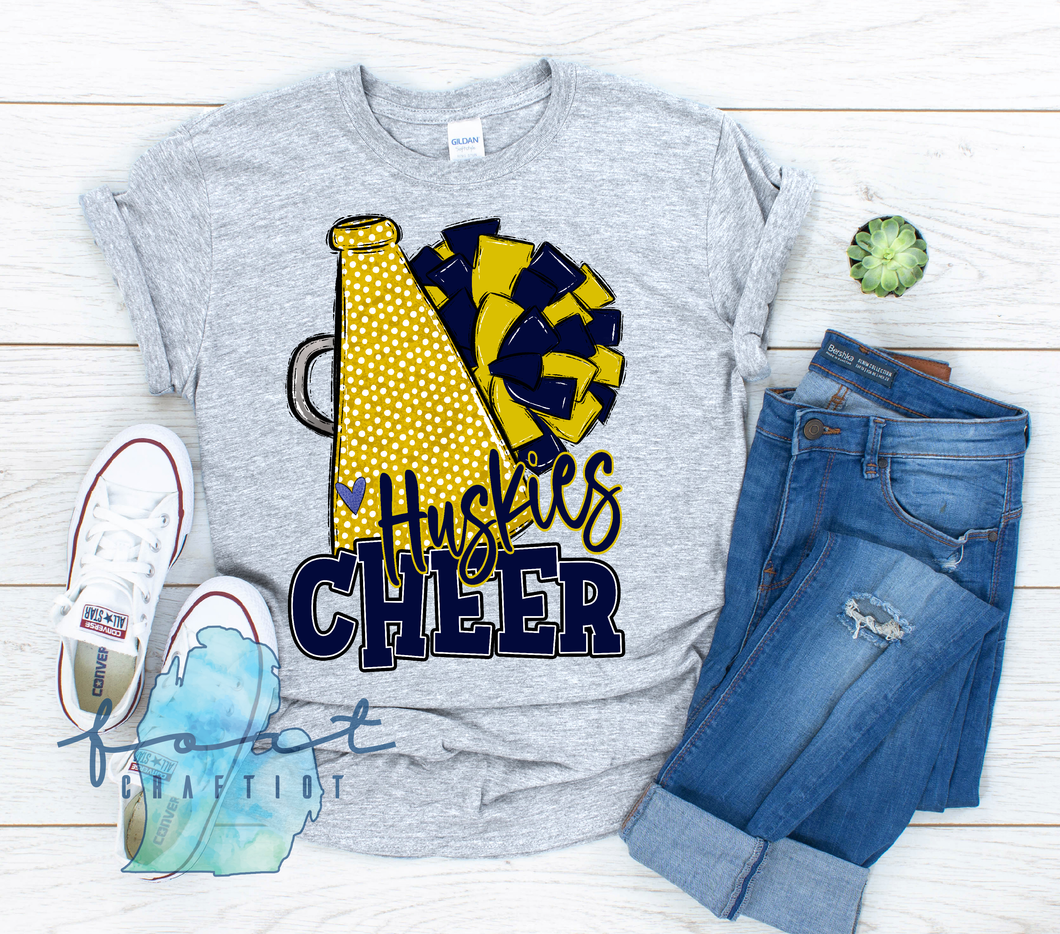 PHN Huskies Cheer T-shirt Pre-Order