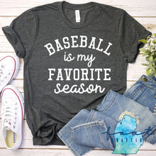 Load image into Gallery viewer, Favorite Season Baseball Shirt
