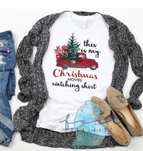 Load image into Gallery viewer, This Is My Christmas Movie Watching Shirt
