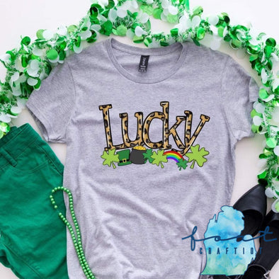 Leopard Lucky St. Patrick's Day Shirt