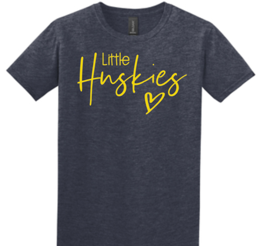 Little Huskies Heart Shirt