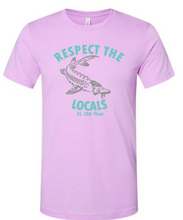 Load image into Gallery viewer, Sturgeon Respect The Locals T-shirt
