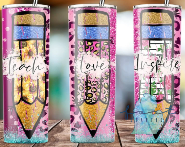 Teach Love Inspire Tumbler