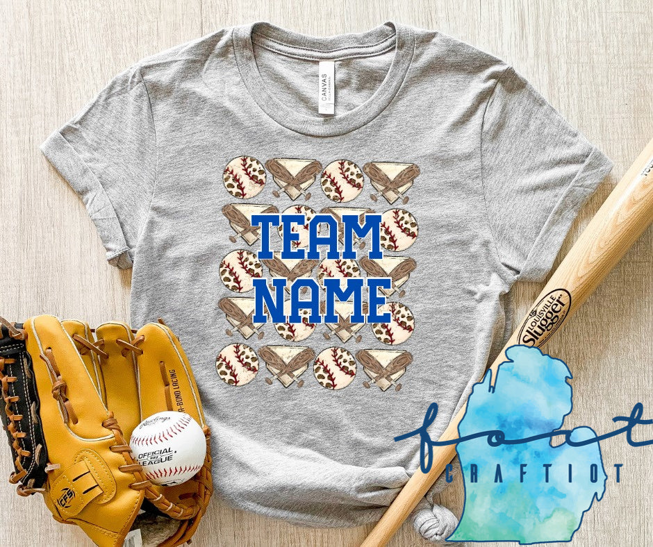 Custom Team Name Baseball PREORDER